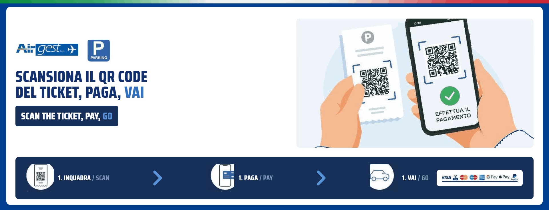 Paga il parcheggio direttamente dal tuo smartphone